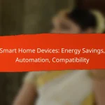 Smart Home Devices: Energy Savings, Automation, Compatibility